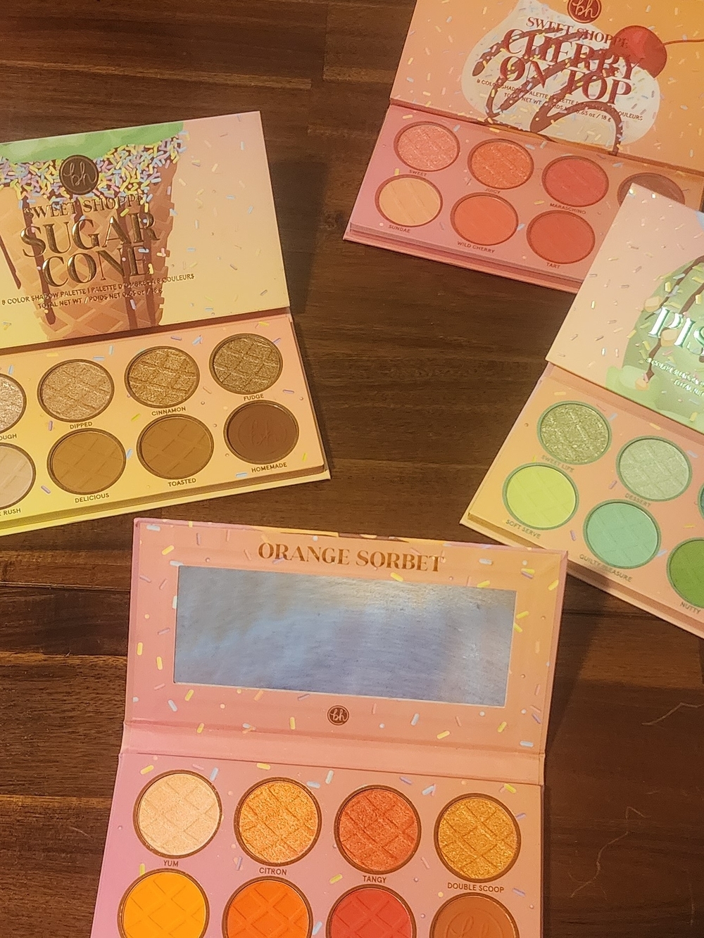 BH Cosmetics Orange Sorbet Eyeshadow Palette - Orange
